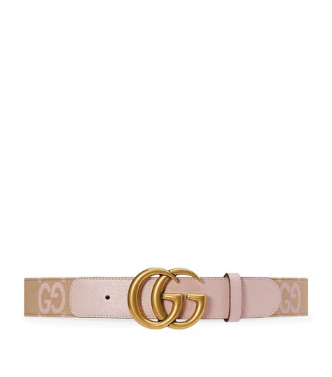 dusty pink gucci belt|GG Marmont reversible thin belt in pink and black .